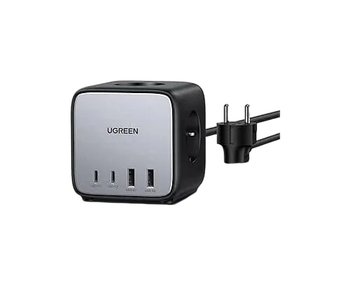 UGREEN Station de charge cube 7 ports - 65W - Noir/Gris