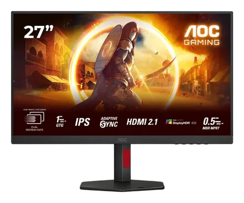 U27G4R 27" 4K160Hz ou FHD320Hz/F-IPS/Pivot/G-Sync
