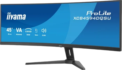 Iiyama XCB4594DQSU-B1 - 45" CURVE DQHD 75Hz VA 2ms HP