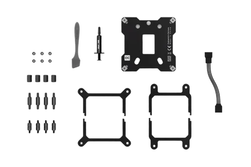 Alphacool Core 1 Aurora Silver, vue 3