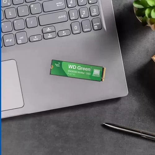 WD Green SN3000 500Go NVMe Gen4, vue 3
