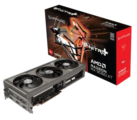 Sapphire Nitro+ Radeon RX 9060 XT GAMING OC 16GB