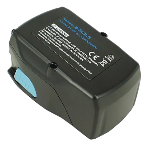 Compatible Batterie outil électrique compatible pour B22/2.6 Ion-Li 21,6V 3000mAh 64Wh, vue 1