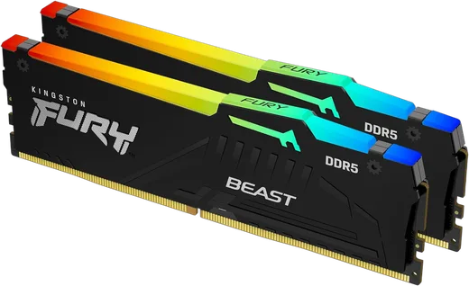 Kingston Fury Beast 32Go RGB (2x16Go) DDR5 6000MHz