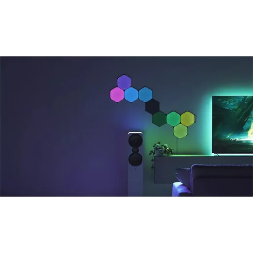 Nanoleaf Shapes Black Hexagons Starter Kit - 9 pièces, vue 8