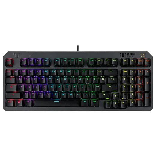 Asus TUF K3 Gen II - Optique - Filaire - RGB - Noir