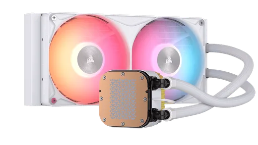 Corsair NAUTILUS II 240 RS ARGB - 240mm - Blanc, vue 3