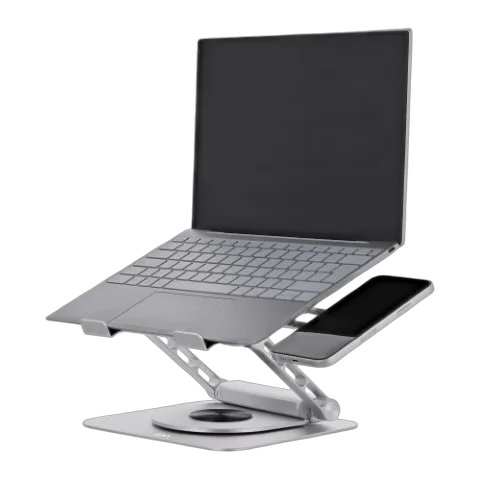 T'nB iClick Support notebook - 6 ports - Gris, vue 7