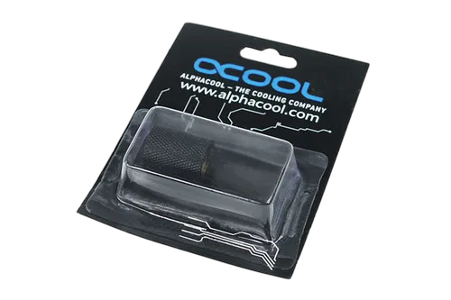 Alphacool Fitting Femelle/Femelle manchon droit - G1/4" Noir
