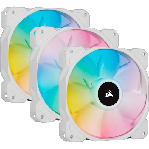 Corsair iCUE SP120 RGB ELITE Performance Pack triple-Blanc