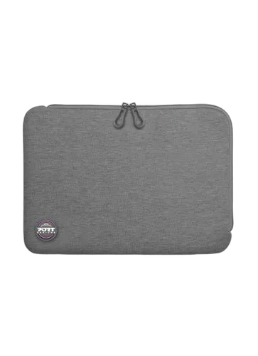 Port Housse Torino II Sleeve 15,6" Grise, vue 1