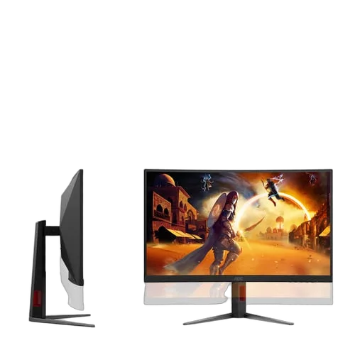 AOC G4 CQ27G4Z2 - 27" CURVE QHD 260Hz Fast-VA 1ms HDR, vue 3