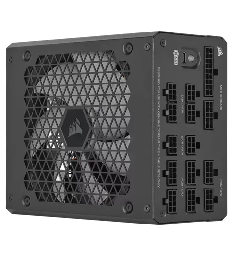 Corsair ATX 1000W - HX1000i 80+ Plat. Mod. - CP-9020259-EU, vue 5