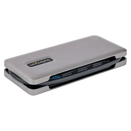 StarTech 3 ports USB-C+1 port USB-A 3.2 Gen 2 - HB31CM1A3CB, vue 3