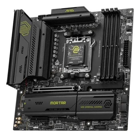 MSI MAG B850M MORTAR WIFI - B850/AM5/DDR5/mATX, vue 2