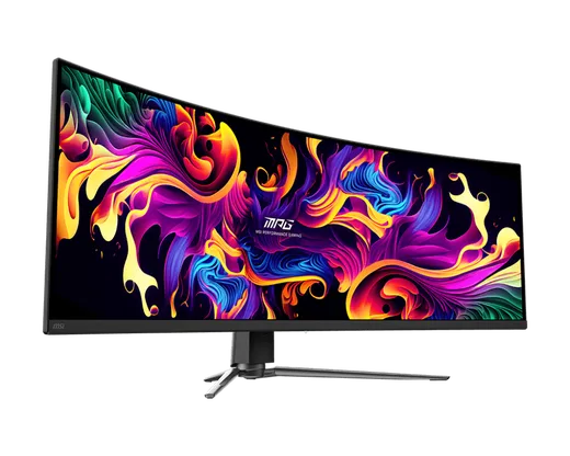 MSI MPG 491CQP - 49" CURVE OLED Dual QHD 144Hz 0.03ms HDR Adaptive Sync