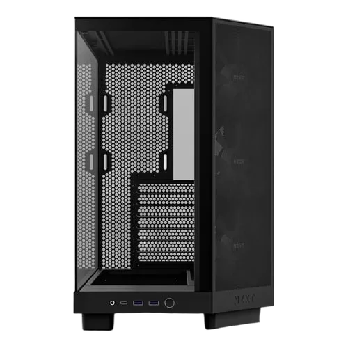 NZXT H6 Flow RGB Noir - MT/Sans alim/ATX