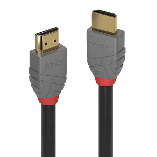 Lindy Câble HDMI 2.0 Line Highspeed + Ethernet mâle/mâle - 0.5m