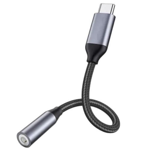 Connectland Câble USB-C vers Jack 3.5mm mâle/femelle, vue 1