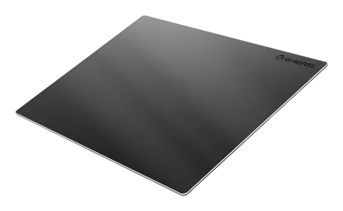 Oniverse Obsidian Logo Tapis en verre - S/Noir