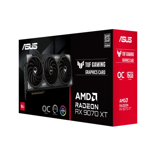 Asus TUF Gaming Radeon RX 9070 XT 16GB GDDR6 OC Edition, vue 11