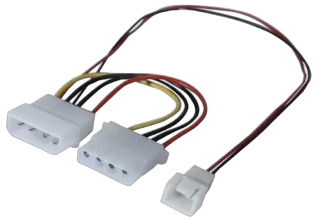 Adaptateur d'alim Molex pour ventilateur 3 broches, vue 1