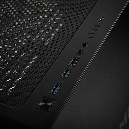 Kolink Observatory Y AMD SE, ARGB Midi-Tower - schwarz, vue 5