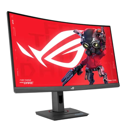 Asus ROG Strix XG27WCMS -  27"CURVE QHD 280Hz Fast VA 1ms USB-C FreeSync Premium, vue 3