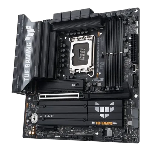 Asus TUF GAMING B860M-PLUS WIFI -B860/LGA1851/DDR5/mATX, vue 3