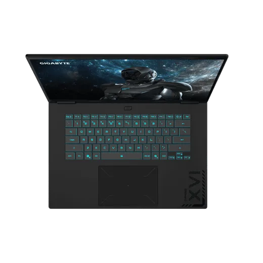 Gigabyte GAMING A16 PRO DYHG5FRCC4SH - 16" QHD+ 165Hz Core 7-240H RTX 5080 32Go 1To W11, vue 5