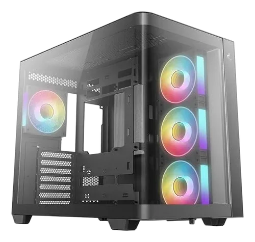 Deepcool CG530U Noir + Mystique 360 ARGB, vue 6