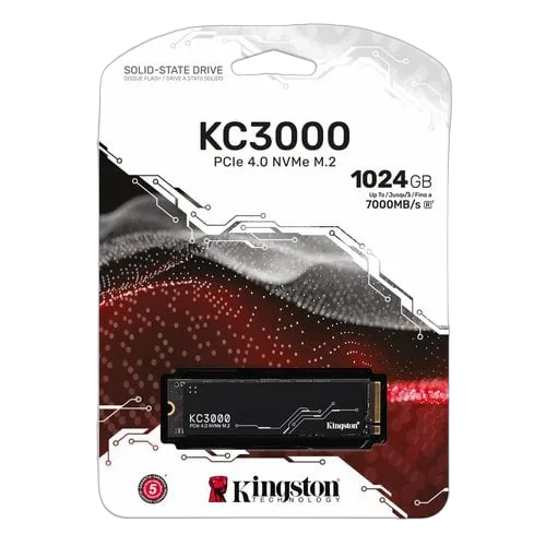 Kingston KC3000 1To M.2, vue 3