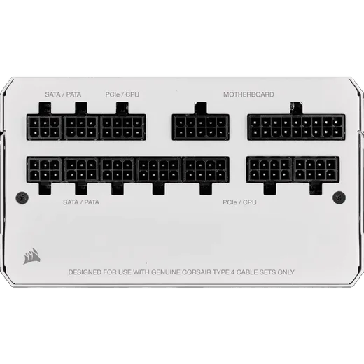 Corsair ATX 750W - 80+ Gold - RM750e Blanc, vue 5