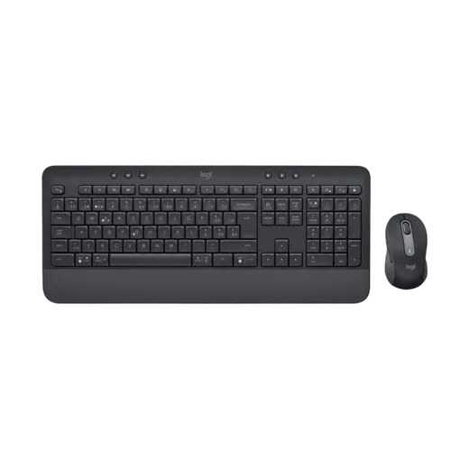 Logitech MK650 Graphite Signature - Wireless combo, vue 1
