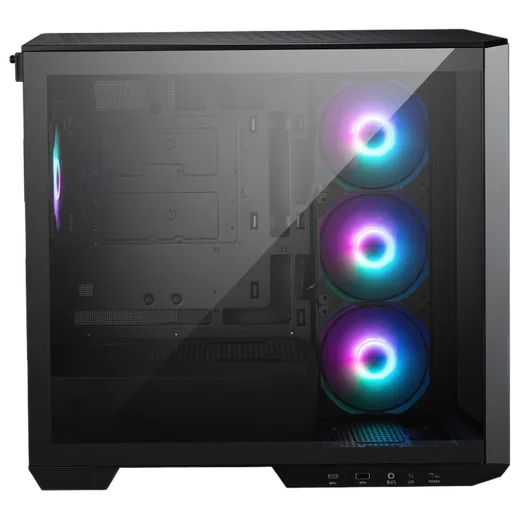 MSI MAG PANO M100R PZ Noir + MPG A1000GS + MAG CORELIQUID E360, vue 4