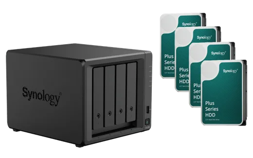 Synology DS925+ 4 Baies avec 4 Disques de 4To