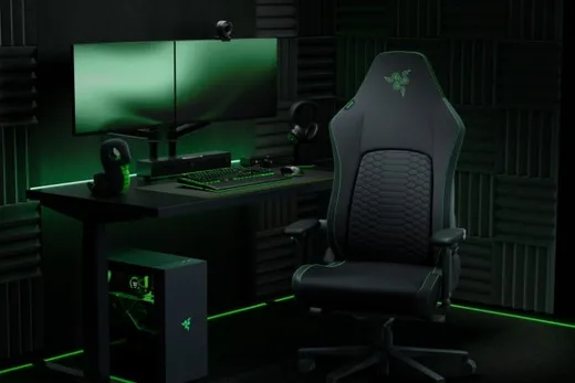 Razer Iskur V2 NewGen - Green, vue 2