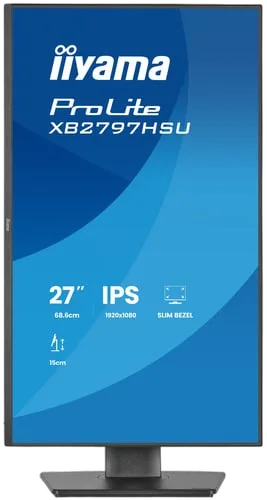 Iiyama Prolite XB2797HSU-B1 - 27" FHD 120Hz IPS 4ms Pivot Adaptive Sync