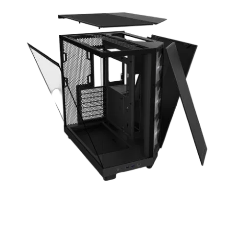NZXT H6 Flow RGB Noir - MT/Sans alim/ATX, vue 16
