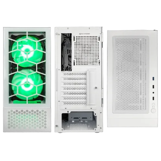 Kolink Observatory MX Glass ARGB Blanc - MT/Sans Alim/ATX