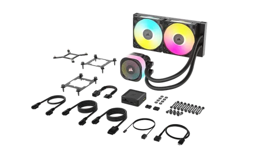 Corsair iCUE LINK TITAN 240 RX RGB AIO/240mm, vue 12