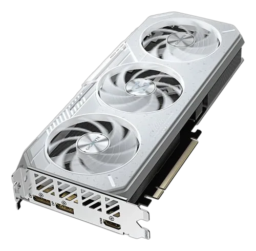 Gigabyte Radeon 9060 XT GAMING OC Ice 16Go V1 Blanc, vue 5