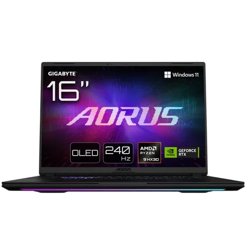 Gigabyte AORUS MASTER 16 - 16" OLED QHD+ 240Hz Ryzen 9 9955X3D RTX 5080 32Go 2To W11P