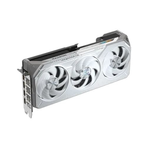 Gigabyte Radeon 9070 XT GAMING OC Ice 16Go V1 Blanc, vue 9