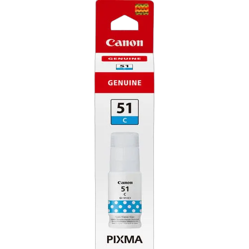 Canon Bouteille d'encre Cyan GI-51 C, vue 1