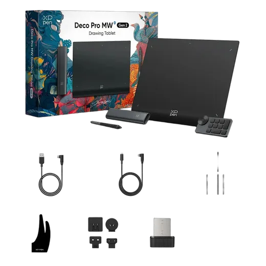 XPPEN Deco Pro LW Gen 2 MT1172B_ACK05 - 5080LPI 11" Noir