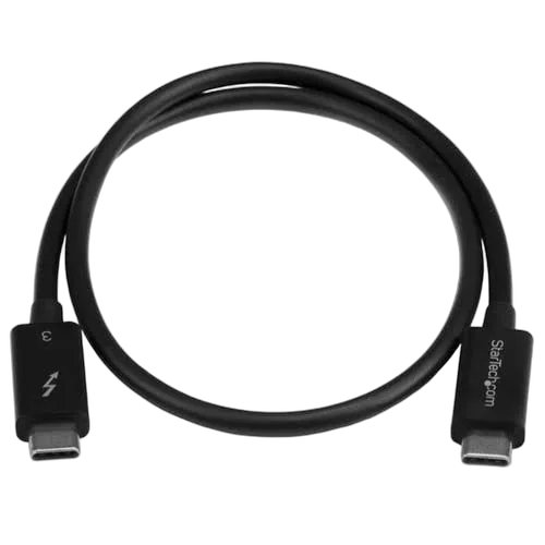 StarTech Câble Thunderbolt 3 USB-C mâle/mâle - 0.5m - Noir, vue 4