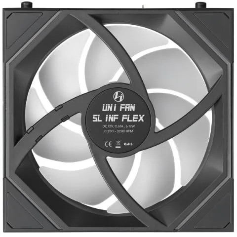 Lian-Li UNI FAN SL-INF FLEX sans fil - 120mm - Noir
