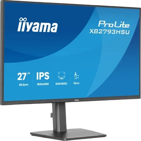 Iiyama XB2793HSU-B1 - 27" FHD 120Hz HP Pied réglable Pivot