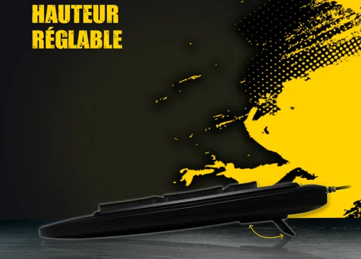 Advance GTA 220 - Membrane - Filaire - RGB - Noir